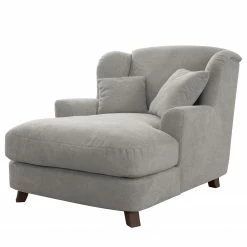 Norrwood XXL Sessel Liwan - Webstoff Palila: Granit