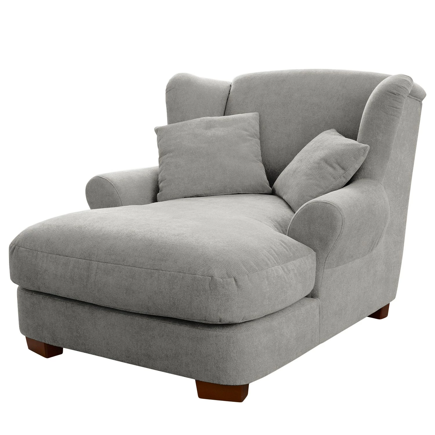 Naturoo XXL Sessel Cebu - Webstoff - Webstoff Palila: Granit 1 Naturoo XXL Sessel Cebu - Webstoff - Webstoff Palila: Granit