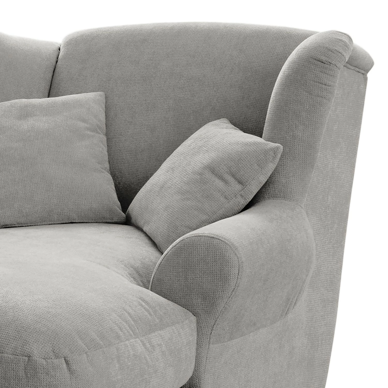 Naturoo XXL Sessel Cebu - Webstoff - Webstoff Palila: Granit 5 Naturoo XXL Sessel Cebu - Webstoff - Webstoff Palila: Granit – Bild 5