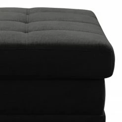 Loftscape Polsterhocker Odenas - Webstoff - Webstoff Palila: Schwarz -WOHNZIMMERMÖBEL Verkäufe 1000248718 210317 15124200506 DETAILS P000000001000248718