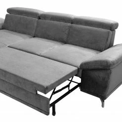 Loftscape Ecksofa Tamaris I - Cord - Cordstoff Inbal: Grau - Longchair davorstehend links - Mit Schlaffunktion 23 Loftscape Ecksofa Tamaris I - Cord - Cordstoff Inbal: Grau - Longchair davorstehend links - Mit Schlaffunktion -WOHNZIMMERMÖBEL Verkäufe 1000248816 210317 15141101729 DETAILS P000000001000248816