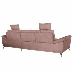 Loftscape Ecksofa Odenas - Webstoff - Webstoff Palila: Mauve - Longchair davorstehend rechts - Mit Schlaffunktion -WOHNZIMMERMÖBEL Verkäufe 1000248827 210317 15142401902 DETAILS P000000001000248827