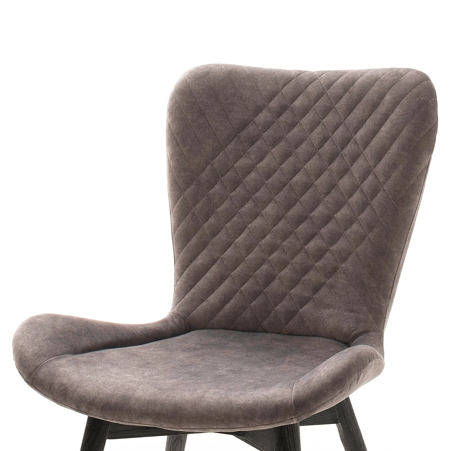 Naturoo Polsterstuhl Mettray (2er-Set) - Flachgewebe / Buche massiv - Taupe 3 Naturoo Polsterstuhl Mettray (2er-Set) - Flachgewebe / Buche massiv - Taupe – Bild 3