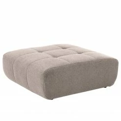 Fredriks Polsterhocker Valleres - Webstoff - Webstoff Nila: Cappuccino