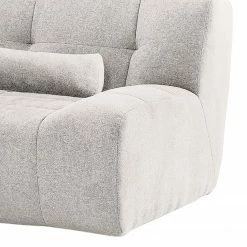 Fredriks Ecksofa Valleres - Webstoff - Webstoff Nila: Hellgrau - Longchair davorstehend links - Ohne Hocker -WOHNZIMMERMÖBEL Verkäufe 1000249840 210415 15503900277 DETAILS P000000001000249840
