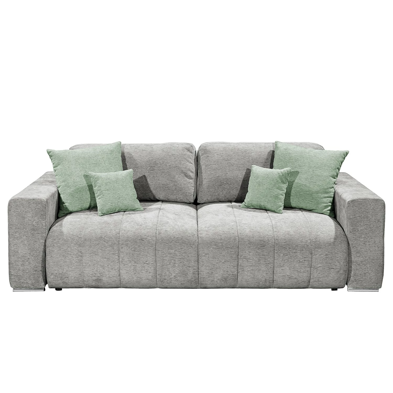 Loftscape Schlafsofa Gordes - Webstoff - Webstoff Oda: Hellgrau 5 Loftscape Schlafsofa Gordes - Webstoff - Webstoff Oda: Hellgrau – Bild 5