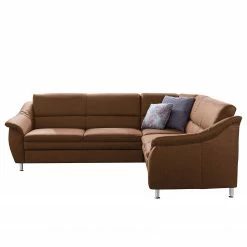 Loftscape Ecksofa Guillon - Microfaser - Microfaser Taeko: Braun - Ausrichtung links - Mit Schlaffunktion -WOHNZIMMERMÖBEL Verkäufe 1000253794 210602 13440900044 DETAILS P000000001000253794