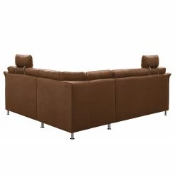 Loftscape Ecksofa Guillon - Microfaser - Microfaser Taeko: Braun - Ausrichtung links - Mit Schlaffunktion -WOHNZIMMERMÖBEL Verkäufe 1000253794 210602 13440900047 DETAILS P000000001000253794