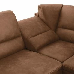 Loftscape Ecksofa Guillon - Microfaser - Microfaser Taeko: Braun - Ausrichtung links - Mit Schlaffunktion -WOHNZIMMERMÖBEL Verkäufe 1000253794 210602 13440900048 DETAILS P000000001000253794