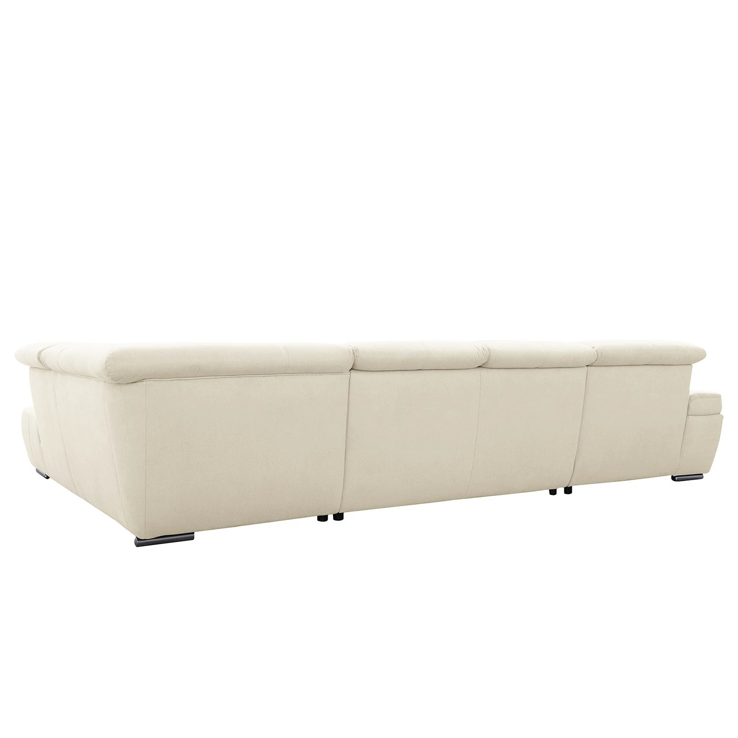 Loftscape Wohnlandschaft Beutin - Flachgewebe - Flachgewebe Olea: Weiß - Ottomane davorstehend rechts - Ohne Schlaffunktion 5 Loftscape Wohnlandschaft Beutin - Flachgewebe - Flachgewebe Olea: Weiß - Ottomane davorstehend rechts - Ohne Schlaffunktion – Bild 5