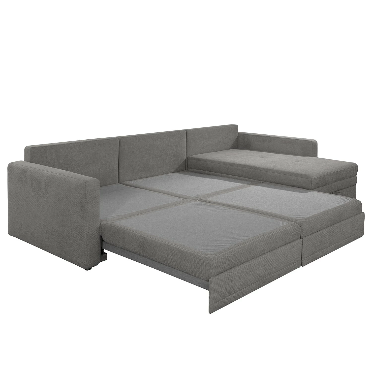 Loftscape Ecksofa Guillac - Webstoff - Webstoff Palila: Fango - Longchair davorstehend rechts - Mit Schlaffunktion 4 Loftscape Ecksofa Guillac - Webstoff - Webstoff Palila: Fango - Longchair davorstehend rechts - Mit Schlaffunktion – Bild 4