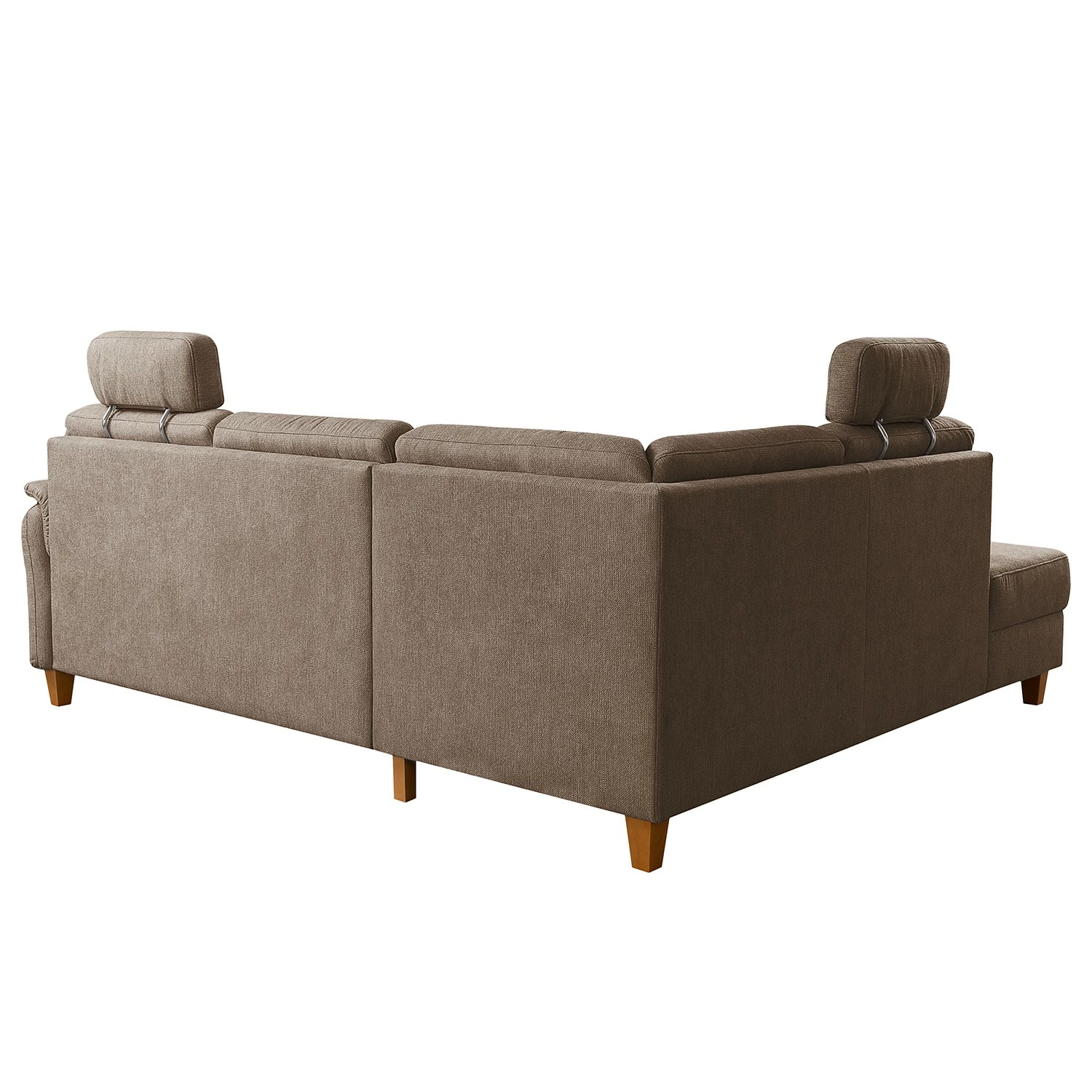 Loftscape Ecksofa Baulon II - Flachgewebe - Flachgewebe Ama: Nougat - Ottomane davorstehend links - Mit Schlaffunktion 6 Loftscape Ecksofa Baulon II - Flachgewebe - Flachgewebe Ama: Nougat - Ottomane davorstehend links - Mit Schlaffunktion – Bild 6