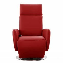 Fredriks Relaxsessel Bosville - Echtleder - Echtleder Pua: Rot - Relaxfunktion - Manuelle Verstellung -WOHNZIMMERMÖBEL Verkäufe 1000254183 210426 12302800323 DETAILS P000000001000254183