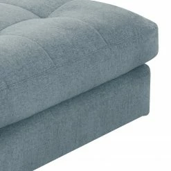 Fredriks Polsterhocker Montfort - Chenille - Chenille Alix: Hellblau -WOHNZIMMERMÖBEL Verkäufe 1000254245 210426 12323401005 DETAILS P000000001000254245