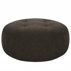 Fredriks Pouf Montfort - Chenille - Chenille Alix: Espresso
