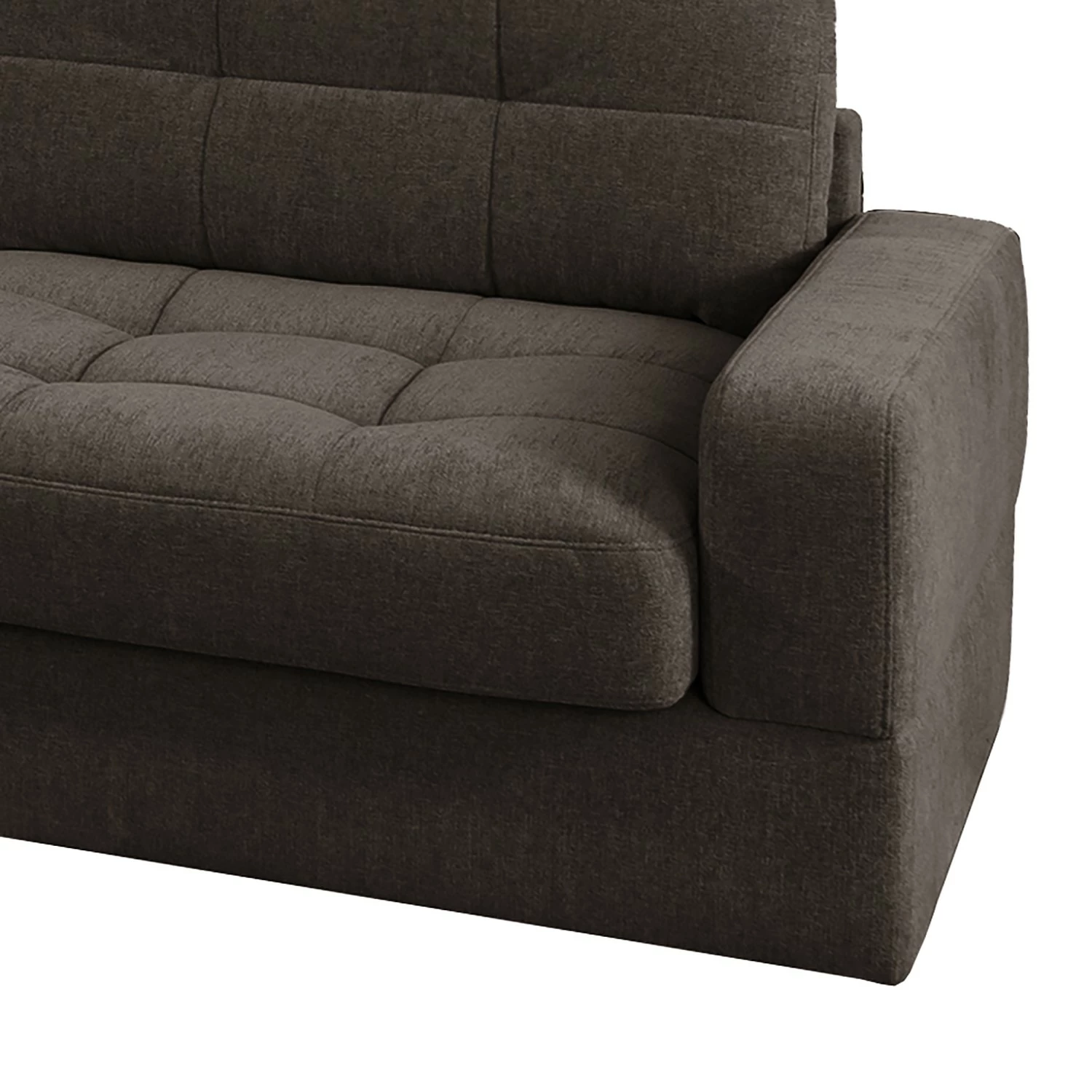 Fredriks Ecksofa Montfort - Chenille - Chenille Alix: Espresso - Breite: 315 cm - Longchair davorstehend links 6 Fredriks Ecksofa Montfort - Chenille - Chenille Alix: Espresso - Breite: 315 cm - Longchair davorstehend links – Bild 6
