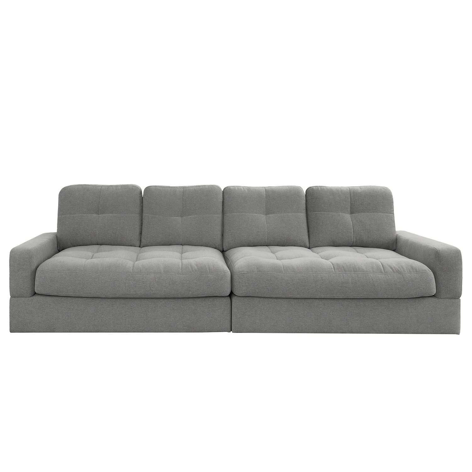 Fredriks Bigsofa Montfort - Chenille - Chenille Alix: Grau 4 Fredriks Bigsofa Montfort - Chenille - Chenille Alix: Grau – Bild 4