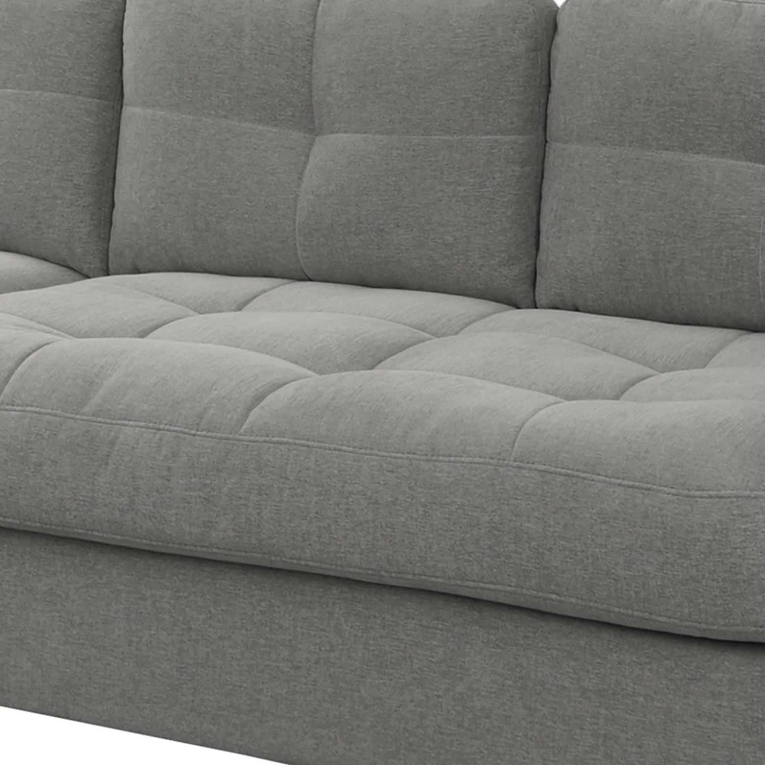 Fredriks Bigsofa Montfort - Chenille - Chenille Alix: Grau 7 Fredriks Bigsofa Montfort - Chenille - Chenille Alix: Grau – Bild 7