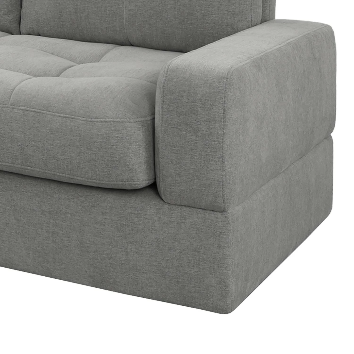 Fredriks Bigsofa Montfort - Chenille - Chenille Alix: Grau 8 Fredriks Bigsofa Montfort - Chenille - Chenille Alix: Grau – Bild 8