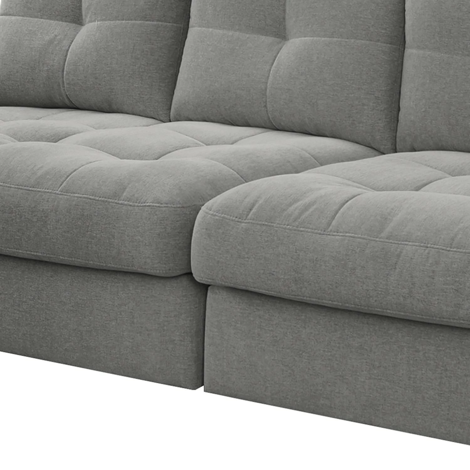 Fredriks Bigsofa Montfort - Chenille - Chenille Alix: Grau 9 Fredriks Bigsofa Montfort - Chenille - Chenille Alix: Grau – Bild 9