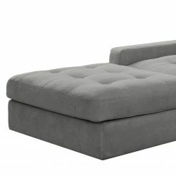 Fredriks Ecksofa Montfort - Chenille - Chenille Alix: Grau - Breite: 263 cm - Longchair davorstehend links -WOHNZIMMERMÖBEL Verkäufe 1000254274 210426 12332001284 DETAILS P000000001000254274