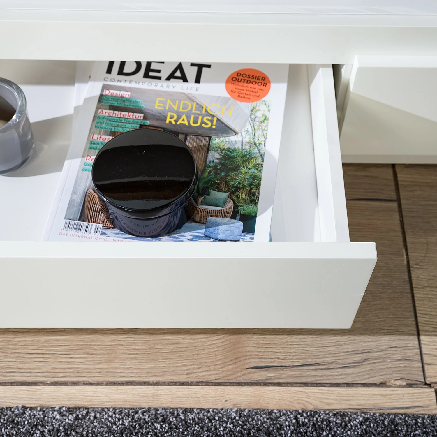 Fredriks TV-Lowboard Namona II - Inkl. Beleuchtung - Eiche Dekor / Weiß 17 Fredriks TV-Lowboard Namona II - Inkl. Beleuchtung - Eiche Dekor / Weiß – Bild 17