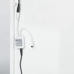 Fredriks Kommode Namona II - Inkl. Beleuchtung - Eiche Dekor / Weiß -WOHNZIMMERMÖBEL Verkäufe 1000255075 220803 070 DETAILS P000000001000255075