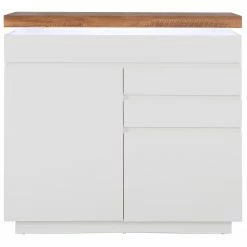 Fredriks Kommode Namona I - Inkl. Beleuchtung - Eiche Dekor / Weiß 24 Fredriks Kommode Namona I - Inkl. Beleuchtung - Eiche Dekor / Weiß -WOHNZIMMERMÖBEL Verkäufe 1000255076 220729 035 DETAILS P000000001000255076