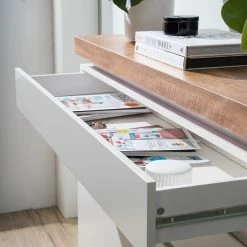 Fredriks Kommode Namona I - Inkl. Beleuchtung - Eiche Dekor / Weiß 34 Fredriks Kommode Namona I - Inkl. Beleuchtung - Eiche Dekor / Weiß -WOHNZIMMERMÖBEL Verkäufe 1000255076 220803 040 DETAILS P000000001000255076