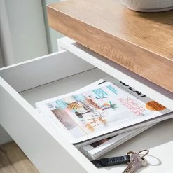 Fredriks Kommode Namona I - Inkl. Beleuchtung - Eiche Dekor / Weiß 35 Fredriks Kommode Namona I - Inkl. Beleuchtung - Eiche Dekor / Weiß -WOHNZIMMERMÖBEL Verkäufe 1000255076 220803 045 DETAILS P000000001000255076