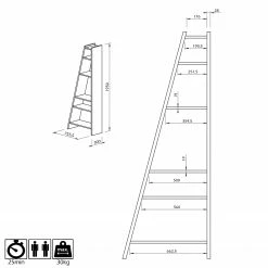 Temahome Regal Malcom VI - Schwarz -WOHNZIMMERMÖBEL Verkäufe 1000255221 210324 15033200056 SKETCH DETAILS P000000001000255221 sketch