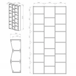 Temahome Regal Maze IV - Sandgrau 17 Temahome Regal Maze IV - Sandgrau -WOHNZIMMERMÖBEL Verkäufe 1000255239 210324 15033400167 SKETCH DETAILS P000000001000255239 sketch