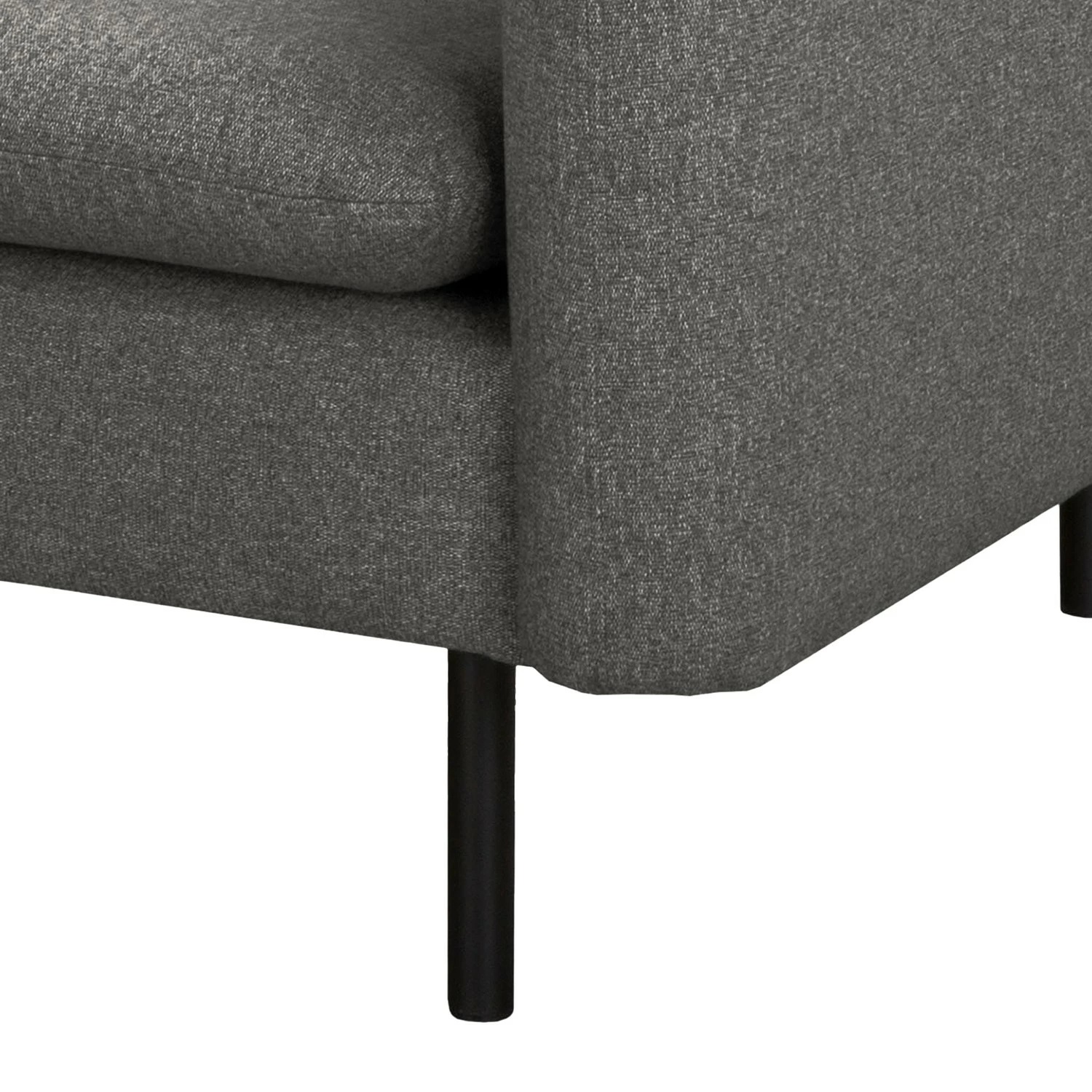 Norrwood Sessel La Motte - Webstoff - Webstoff Sogol: Dunkelgrau - Ohne Hocker 7 Norrwood Sessel La Motte - Webstoff - Webstoff Sogol: Dunkelgrau - Ohne Hocker – Bild 7