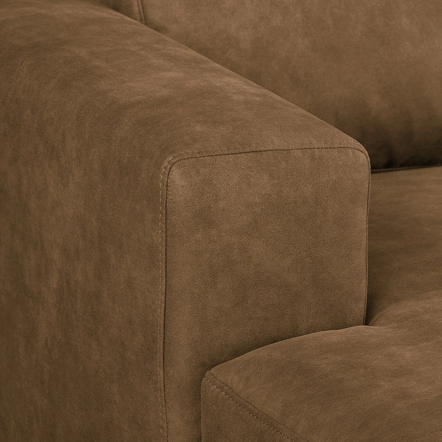 Loftscape Wohnlandschaft Le Vivier - Antikleder - Hellbraun - Longchair davorstehend links / Ottomane rechts 14 Loftscape Wohnlandschaft Le Vivier - Antikleder - Hellbraun - Longchair davorstehend links / Ottomane rechts – Bild 14