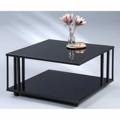 Loftscape Couchtisch Bonnefond - Glas / Metall - Schwarz -WOHNZIMMERMÖBEL Verkäufe 1000255938 210407 14332400006 DETAILS P000000001000255938