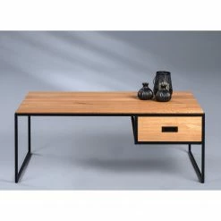 Red Living Couchtisch Manvieux - Wildeiche massiv / Metall - Wildeiche / Schwarz 6 Red Living Couchtisch Manvieux - Wildeiche massiv / Metall - Wildeiche / Schwarz -WOHNZIMMERMÖBEL Verkäufe 1000255941 210407 14333200014 DETAILS P000000001000255941