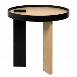 Temahome Beistelltisch Bruno - Echtholzfurnier / Metall - Eiche / Schwarz 17 Temahome Beistelltisch Bruno - Echtholzfurnier / Metall - Eiche / Schwarz -WOHNZIMMERMÖBEL Verkäufe 1000255961 210331 14443200007 DETAILS P000000001000255961