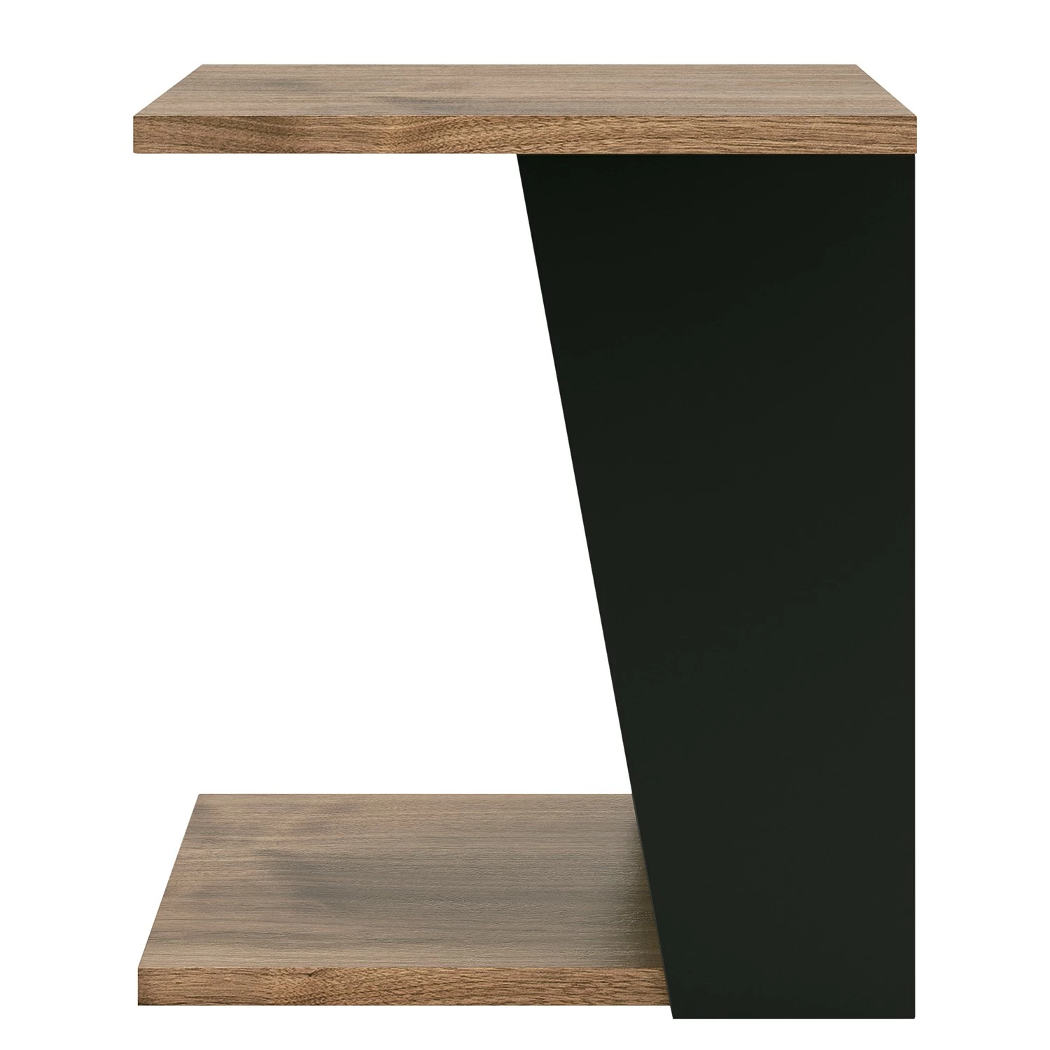 Temahome Beistelltisch Albi - Echtholzfurnier - Walnuss / Schwarz 4 Temahome Beistelltisch Albi - Echtholzfurnier - Walnuss / Schwarz – Bild 4