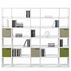 Temahome Regal Pombal III - Weiß -WOHNZIMMERMÖBEL Verkäufe 1000255980 210331 14464400097 DETAILS P000000001000255980