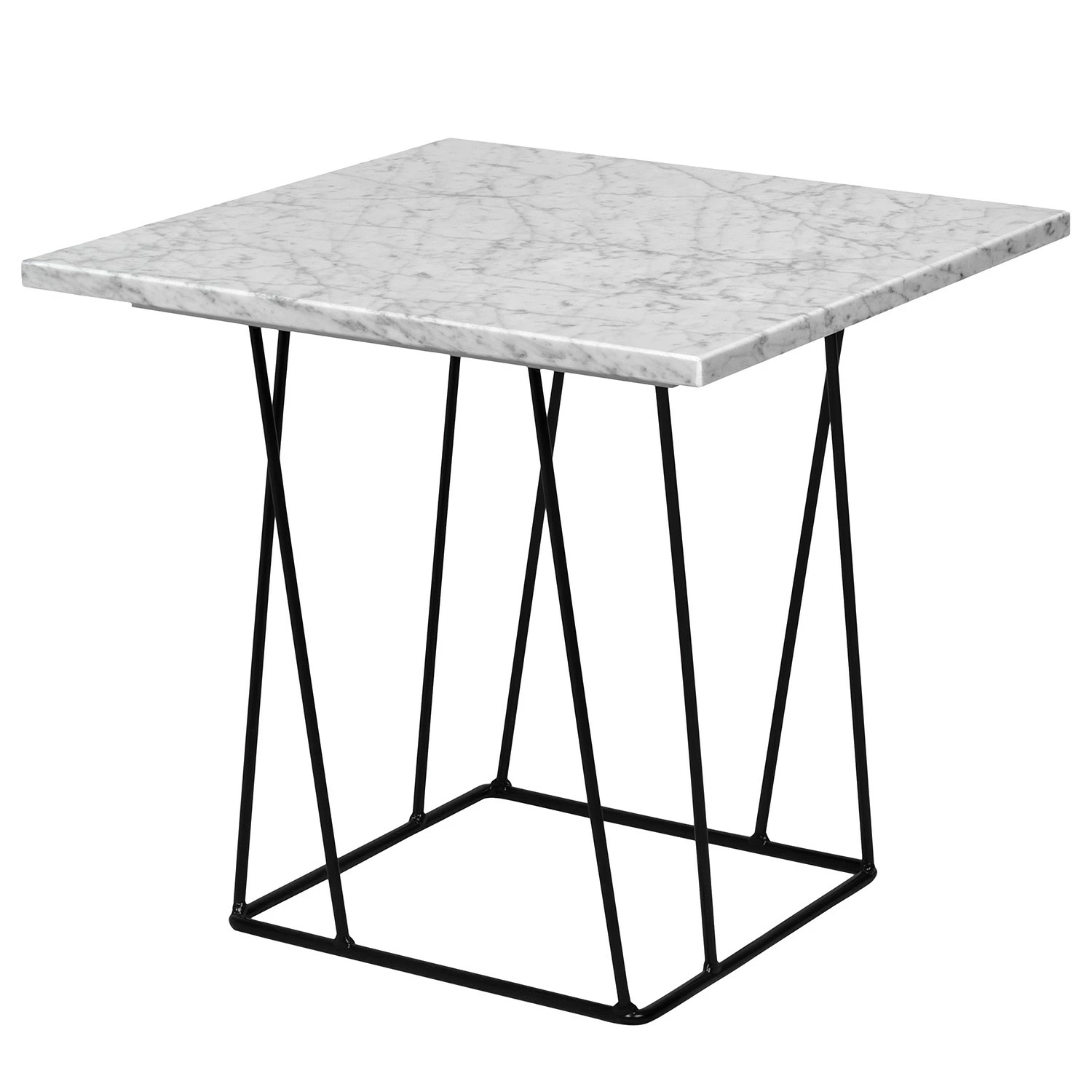 Temahome Beistelltisch Helix - Marmor / Metall - Weiß 1 Temahome Beistelltisch Helix - Marmor / Metall - Weiß