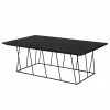 Temahome Couchtisch Helix - Marmor / Metall - Schwarz