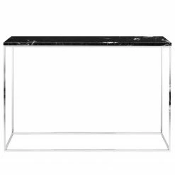 Temahome Konsolentisch Gleam - Schwarz / Chrom -WOHNZIMMERMÖBEL Verkäufe 1000256017 210331 14513800303 DETAILS P000000001000256017