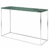 Temahome Konsolentisch Gleam - Grün / Chrom