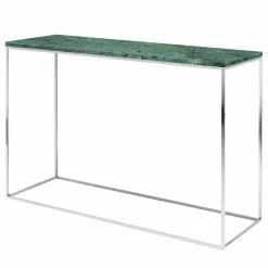 Temahome Konsolentisch Gleam - Grün / Chrom