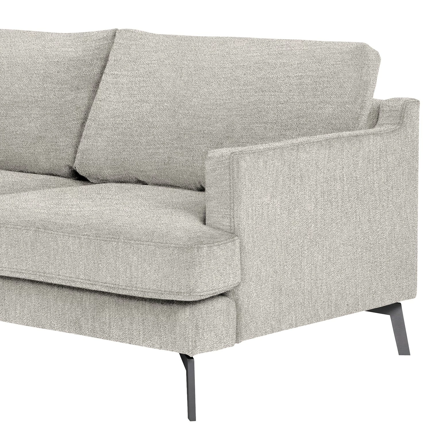 Studio Copenhagen Ecksofa Vieux Bourg - Flachgewebe Nona: Hellgrau - Longchair davorstehend links 8 Studio Copenhagen Ecksofa Vieux Bourg - Flachgewebe Nona: Hellgrau - Longchair davorstehend links – Bild 8