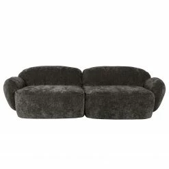 Studio Copenhagen Sofa Vieux Colpo (3-Sitzer) - Microfaser Alana: Dunkelgrau -WOHNZIMMERMÖBEL Verkäufe 1000256657 210722 16142001074 DETAILS P000000001000256657