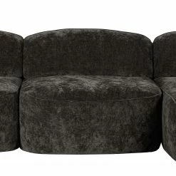 Studio Copenhagen Ecksofa Vieux Colpo - Microfaser Alana: Dunkelgrau - Breite: 344 cm - Longchair davorstehend rechts -WOHNZIMMERMÖBEL Verkäufe 1000256663 210722 16142301153 DETAILS P000000001000256663