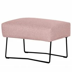 Bizzarto Polsterhocker Caleta - Webstoff Sogol: Mauve