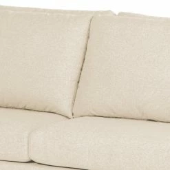 Bizzarto Ecksofa Penda - Webstoff Sogol: Creme - Longchair beidseitig montierbar -WOHNZIMMERMÖBEL Verkäufe 1000256777 210427 09294100450 DETAILS P000000001000256777