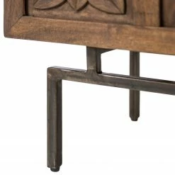 Wolf-Möbel TV-Lowboard Carving - Akazie massiv -WOHNZIMMERMÖBEL Verkäufe 1000256998 220520 035 DETAILS P000000001000256998